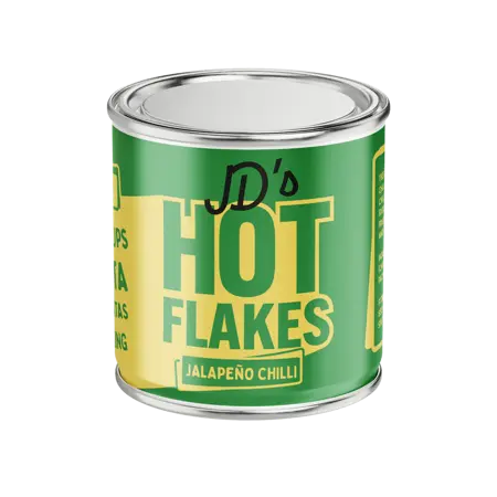 JD's Hot Chilli Flakes 35G