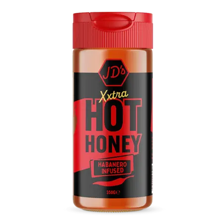 JD's XXTRA Hot Honey 350g